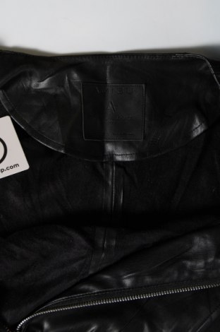 Dámská kožená bunda  Amisu, Velikost M, Barva Černá, Cena  297,00 Kč