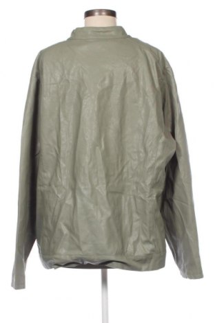 Дамско кожено яке Atlas For Women, Размер XXL, Цвят Зелен, Цена 39,20 лв.