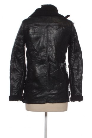 Dámska kožená bunda  Bershka, Veľkosť XS, Farba Čierna, Cena  13,89 €