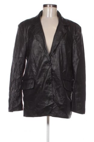 Dámská kožená bunda  Bershka, Velikost M, Barva Černá, Cena  648,00 Kč