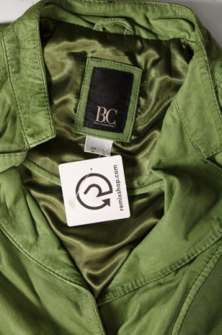 Γυναικείο δερμάτινο μπουφάν Best Connections, Μέγεθος M, Χρώμα Πράσινο, Τιμή 52,95 €