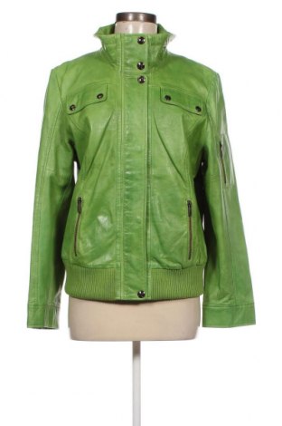 Γυναικείο δερμάτινο μπουφάν Betty Barclay, Μέγεθος S, Χρώμα Πράσινο, Τιμή 55,92 €