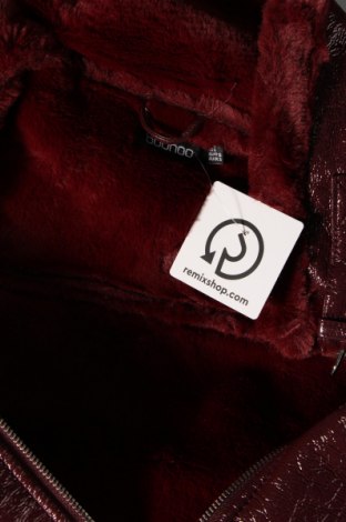 Dámská kožená bunda  Boohoo, Velikost S, Barva Červená, Cena  633,00 Kč