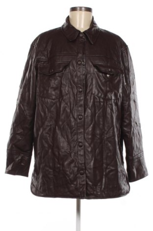 Dámska kožená bunda  C&A, Veľkosť XL, Farba Hnedá, Cena  23,61 €