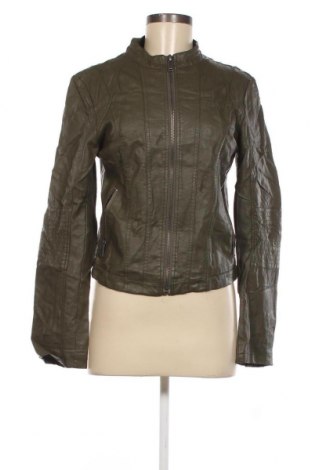 Damen Lederjacke Costes, Größe L, Farbe Grün, Preis 31,31 €