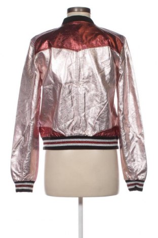 Γυναικείο δερμάτινο μπουφάν Desigual, Μέγεθος L, Χρώμα Ρόζ , Τιμή 71,81 €