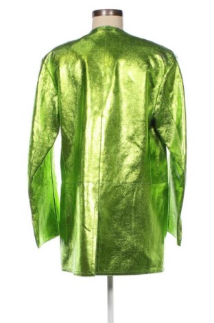 Дамско кожено яке Emporio Armani, Размер XL, Цвят Зелен, Цена 1 118,00 лв.