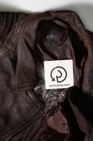 Dámska kožená bunda  Gipsy, Veľkosť L, Farba Hnedá, Cena  128,14 €
