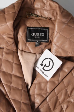 Dámska kožená bunda  Guess, Veľkosť S, Farba Béžová, Cena  102,53 €