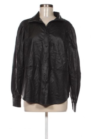 Damen Lederjacke H&M, Größe L, Farbe Schwarz, Preis € 8,53