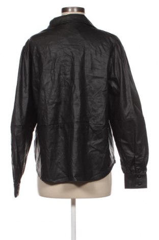 Γυναικείο δερμάτινο μπουφάν H&M, Μέγεθος L, Χρώμα Μαύρο, Τιμή 25,76 €
