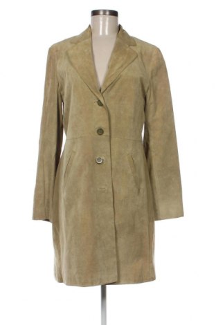 Dámská kožená bunda  H&M, Velikost L, Barva Béžová, Cena  907,00 Kč