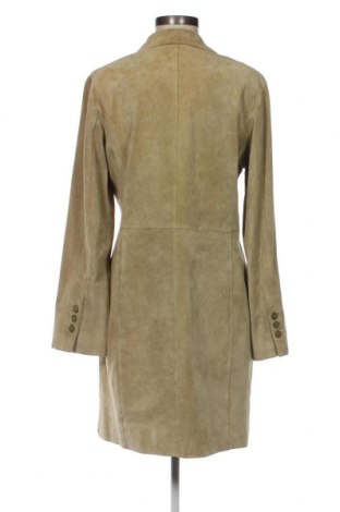 Γυναικείο δερμάτινο μπουφάν H&M, Μέγεθος L, Χρώμα  Μπέζ, Τιμή 37,76 €