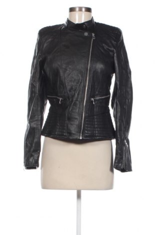 Γυναικείο δερμάτινο μπουφάν H&M, Μέγεθος S, Χρώμα Μαύρο, Τιμή 25,76 €