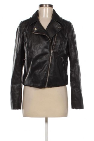 Γυναικείο δερμάτινο μπουφάν H&M Divided, Μέγεθος L, Χρώμα Μαύρο, Τιμή 15,04 €