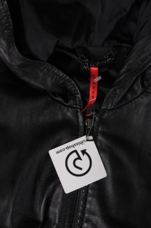 Γυναικείο δερμάτινο μπουφάν Imperial, Μέγεθος S, Χρώμα Μαύρο, Τιμή 32,43 €