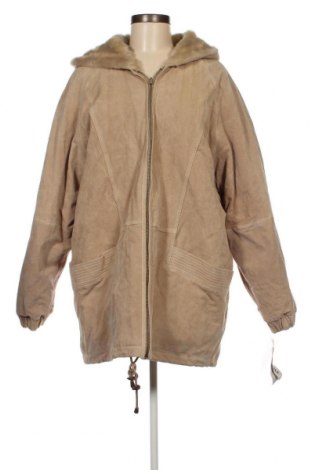 Dámská kožená bunda  Karin Morgan, Velikost L, Barva Béžová, Cena  850,00 Kč