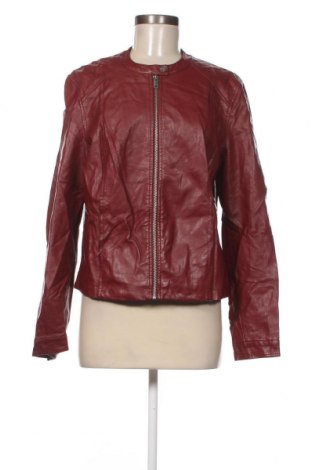 Damen Lederjacke Kiabi, Größe XL, Farbe Rot, Preis € 28,30