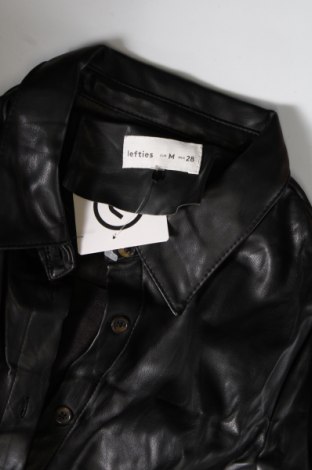 Dámska kožená bunda  Lefties, Veľkosť M, Farba Čierna, Cena  6,95 €
