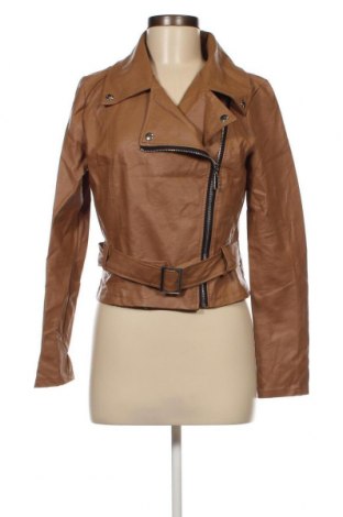 Damen Lederjacke Made In Italy, Größe S, Farbe Braun, Preis 13,64 €