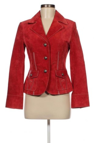 Damen Lederjacke Milestone, Größe M, Farbe Rot, Preis € 133,68
