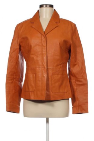 Γυναικείο δερμάτινο μπουφάν Modern Woman, Μέγεθος M, Χρώμα Πορτοκαλί, Τιμή 28,39 €