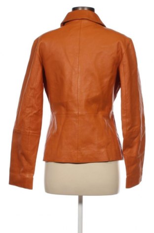 Γυναικείο δερμάτινο μπουφάν Modern Woman, Μέγεθος M, Χρώμα Πορτοκαλί, Τιμή 33,40 €