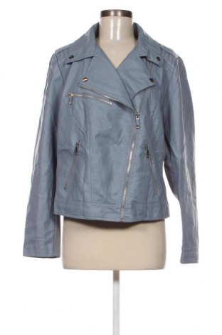 Damen Lederjacke Ms Mode, Größe S, Farbe Blau, Preis € 28,30