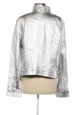 Damen Lederjacke Newport News, Größe XL, Farbe Silber, Preis 56,27 €