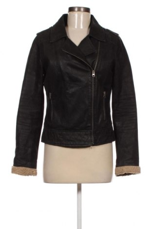 Γυναικείο δερμάτινο μπουφάν ONLY, Μέγεθος S, Χρώμα Μαύρο, Τιμή 55,05 €