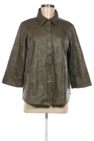 Dámska kožená bunda  Opus, Veľkosť L, Farba Zelená, Cena  36,15 €
