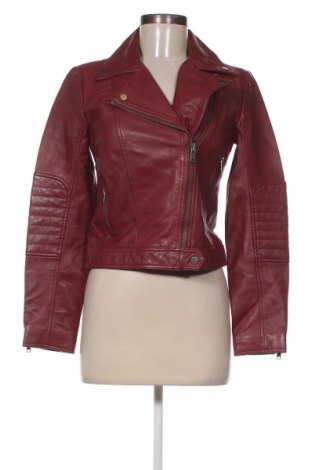 Dámska kožená bunda  Pepe Jeans, Veľkosť XS, Farba Červená, Cena  146,29 €