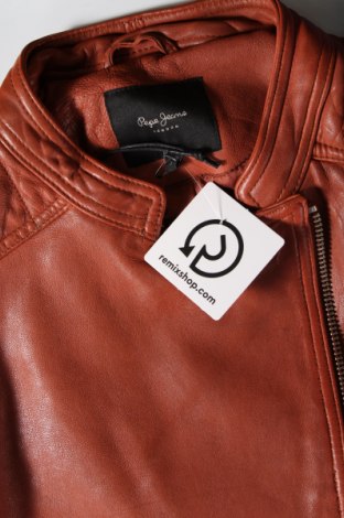 Dámska kožená bunda  Pepe Jeans, Veľkosť L, Farba Hnedá, Cena  215,44 €