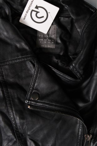 Γυναικείο δερμάτινο μπουφάν Primark, Μέγεθος S, Χρώμα Μαύρο, Τιμή 10,31 €