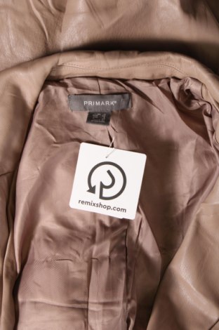 Dámska kožená bunda  Primark, Veľkosť M, Farba Béžová, Cena  9,72 €