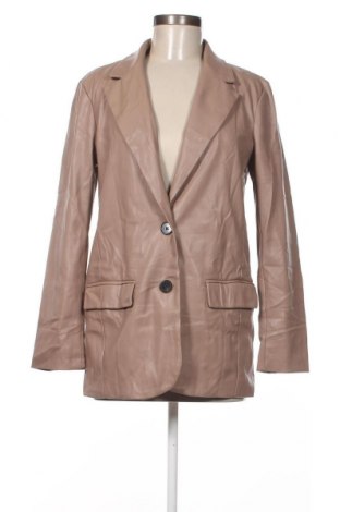 Dámska kožená bunda  Primark, Veľkosť M, Farba Béžová, Cena  23,61 €
