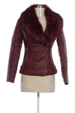 Dámska kožená bunda  Regular Denim, Veľkosť S, Farba Červená, Cena  15,04 €