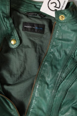 Dámska kožená bunda  Rock'n Blue, Veľkosť S, Farba Zelená, Cena  128,14 €