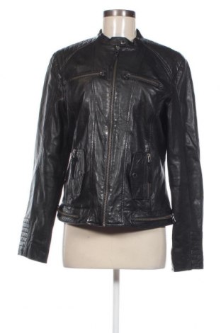 Dámska kožená bunda  S.Oliver, Veľkosť M, Farba Čierna, Cena  68,92 €
