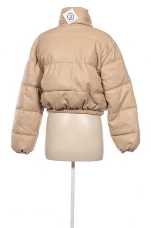 Dámska kožená bunda  SHEIN, Veľkosť M, Farba Béžová, Cena  27,78 €