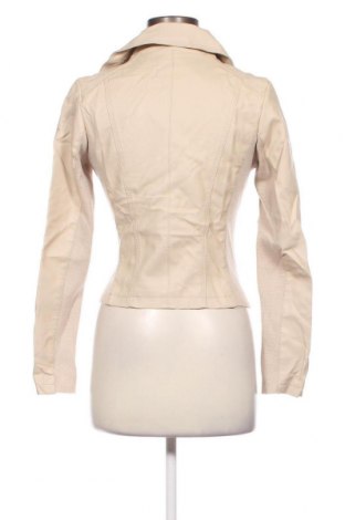 Γυναικείο δερμάτινο μπουφάν Softy, Μέγεθος S, Χρώμα Εκρού, Τιμή 25,76 €
