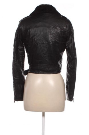 Γυναικείο δερμάτινο μπουφάν Tally Weijl, Μέγεθος S, Χρώμα Μαύρο, Τιμή 30,31 €