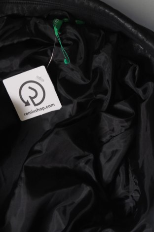 Dámska kožená bunda  United Colors Of Benetton, Veľkosť M, Farba Čierna, Cena  23,00 €