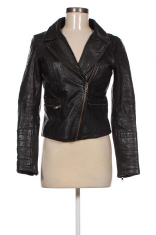 Dámska kožená bunda  VILA, Veľkosť M, Farba Čierna, Cena  38,56 €