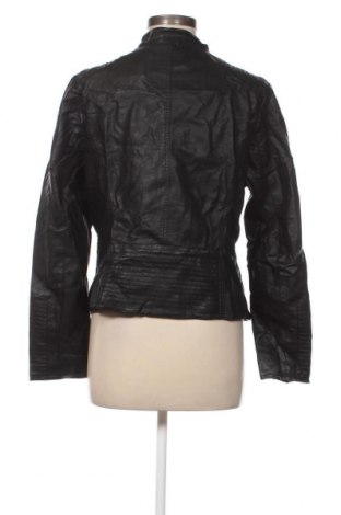 Γυναικείο δερμάτινο μπουφάν VILA, Μέγεθος XL, Χρώμα Μαύρο, Τιμή 25,36 €