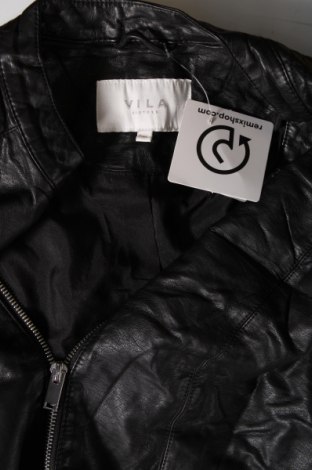 Dámská kožená bunda  VILA, Velikost M, Barva Černá, Cena  281,00 Kč