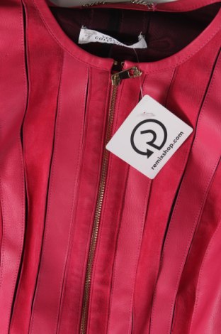 Γυναικείο δερμάτινο μπουφάν Versace Collection, Μέγεθος S, Χρώμα Ρόζ , Τιμή 214,32 €