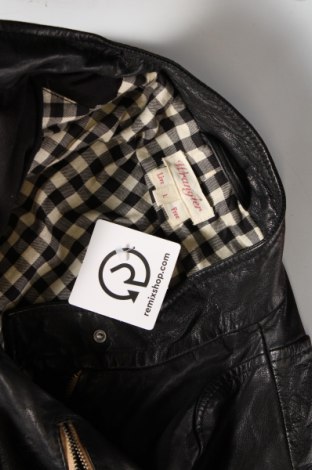 Dámská kožená bunda  Wrangler, Velikost L, Barva Černá, Cena  1 225,00 Kč