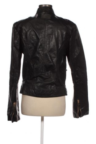 Γυναικείο δερμάτινο μπουφάν Wrangler, Μέγεθος L, Χρώμα Μαύρο, Τιμή 110,43 €