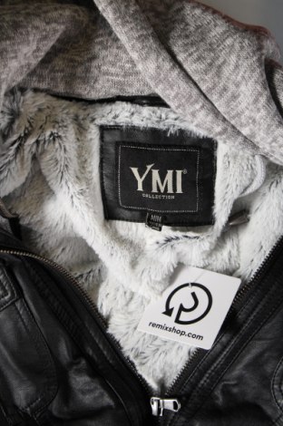 Dámska kožená bunda  YMI, Veľkosť M, Farba Čierna, Cena  23,06 €